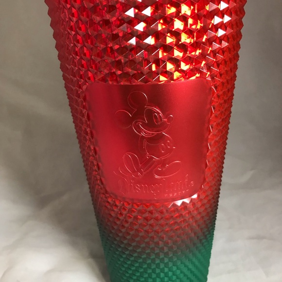 Disney Parks Starbucks Mickey Mouse Holiday Christmas Tumbler Disneyland NEW - Picture 3 of 6